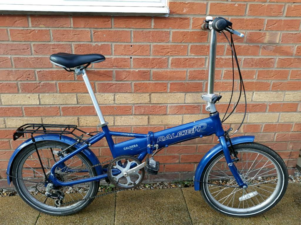 raleigh caldera folding bike